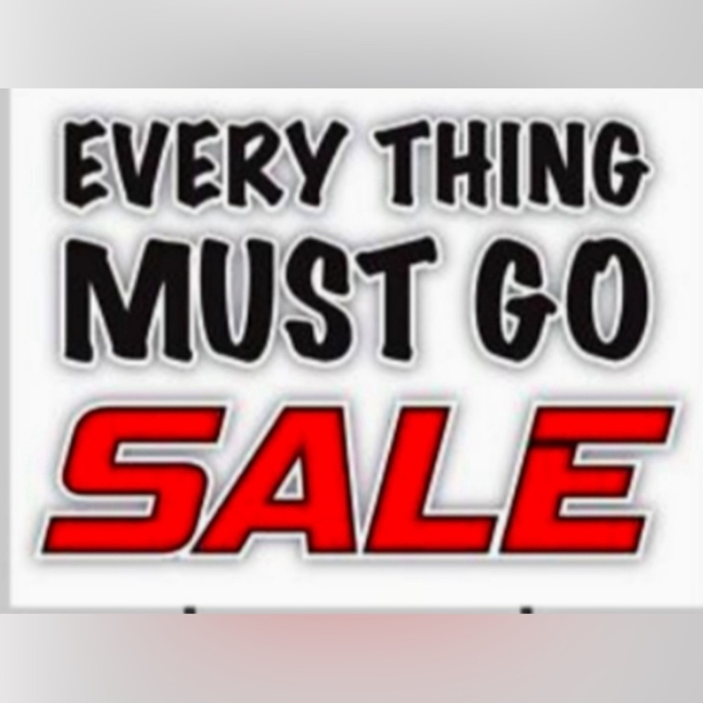 All clothing great prices all must go